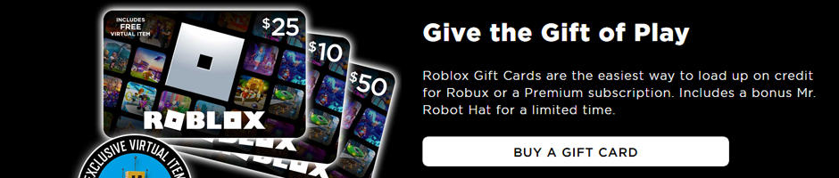Roblox Gift Cards - easiest way to load up on credit for Robux, Now available