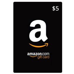 Amazon Gift Card $5 (Amazon Gift Cards) SKU=52530106