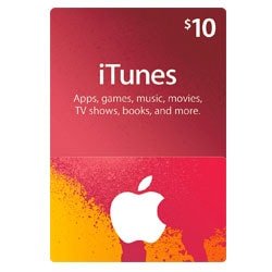 Apple iTunes $10 Gift Card - USA (Offers) SKU=52530001