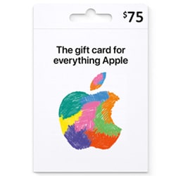Apple iTunes $75 Gift Card - USA (iTunes Gift Cards)