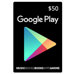 Google Play Card $50 - USA (Google Play Cards) SKU=52530016