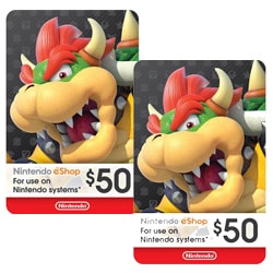 Nintendo eShop Gift Card $50x2 (Nintendo eShop Cards) SKU=52530091