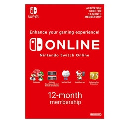 Nintendo Switch Online Membership - 12 Months (USA) (Nintendo eShop Cards) SKU=52530122