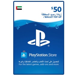 Sony PlayStation Network Card $50 - UAE (PSN Cards - UAE) SKU=52530099