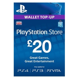 Sony PlayStation Network Card £20 - UK (Best Offers)