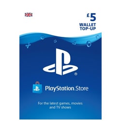 Sony PlayStation Network Card £5 - UK (PSN Cards - UK) SKU=52530125