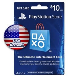 Sony PlayStation Network Card $10 - USA (PlayStation Network Cards)