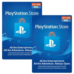 Sony PlayStation Network Card $100x2 - USA (PSN Cards - USA)