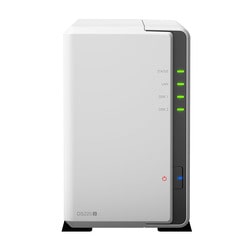 DiskStation DS220j (2 bays) - Personal cloud solution for data sharing and backup (Disk-Station)