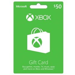 Xbox $50 Gift Card - USA (Xbox Cards) SKU=52530012