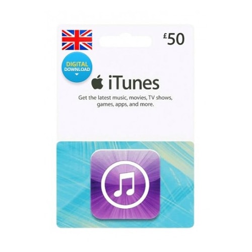 Apple iTunes £50 Gift Card - UK