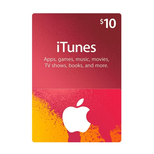 Apple iTunes $10 Gift Card - USA