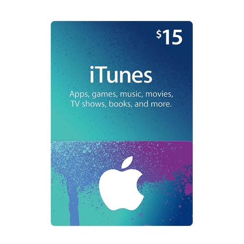 Apple iTunes Gift Card NO VALUE Rechargable $15-$500 (IL/RT6-S36