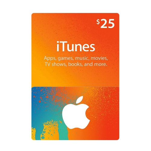 Apple iTunes $25 Gift Card - USA