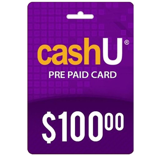 CashU PrePaid Card $100