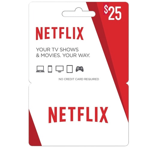 Netflix Gift Card $25