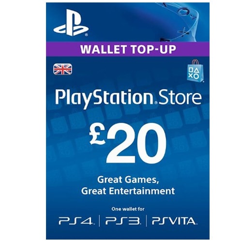 Sony PlayStation Network Card £20 - UK