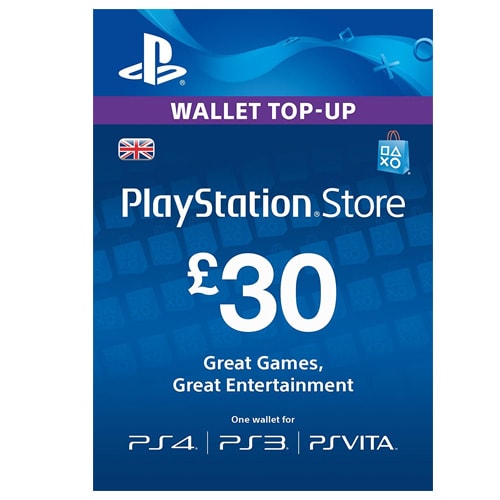 Sony PlayStation Network Card £30 - UK