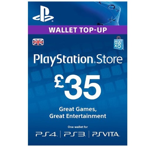 Sony PlayStation Network Card £35 - UK