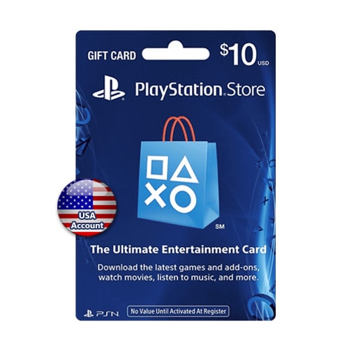 Sony PlayStation Network Card $10 - USA