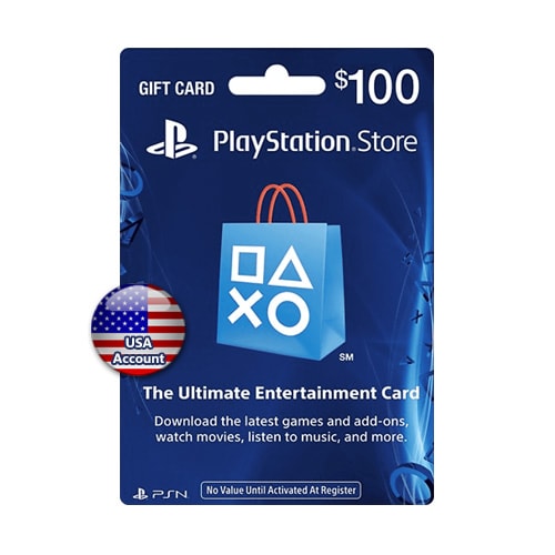 Sony PlayStation Network Card $100 - USA