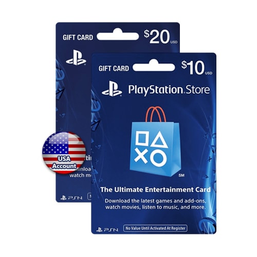 Sony PlayStation Network Card $20+$10 - USA